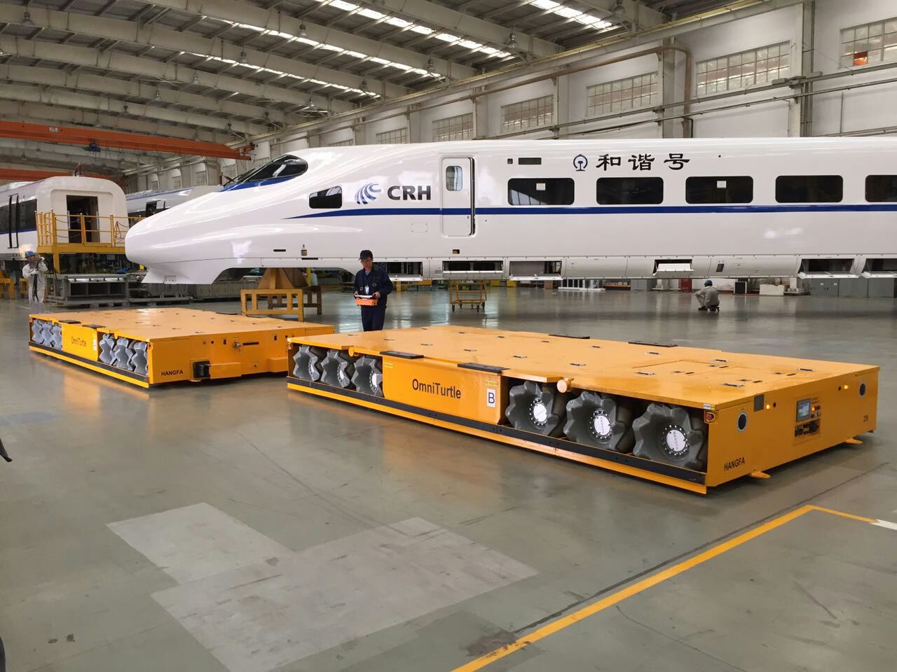 航發(fā)推出50t聯(lián)動(dòng)全向車(chē)